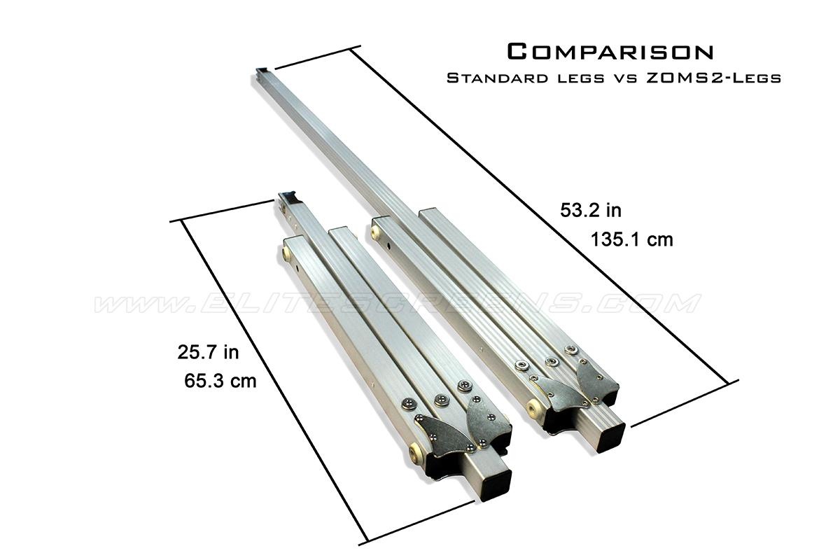Elite Screens OMS110H2 Yard Master 2 Series 110" 16:9 Outdoor Projector Screen