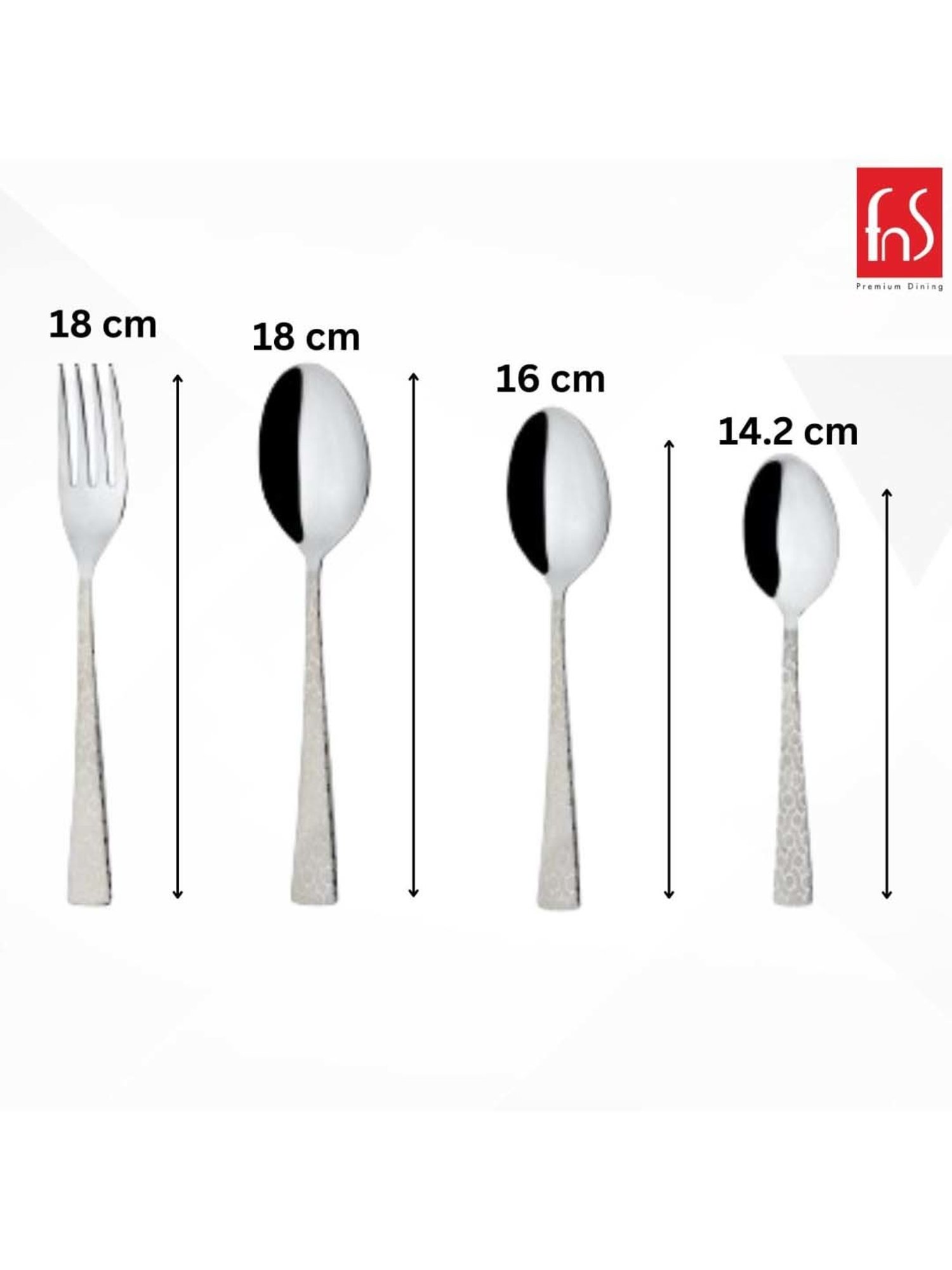 Home4U Iona Multi Wood Cutlery (2 Pcs)