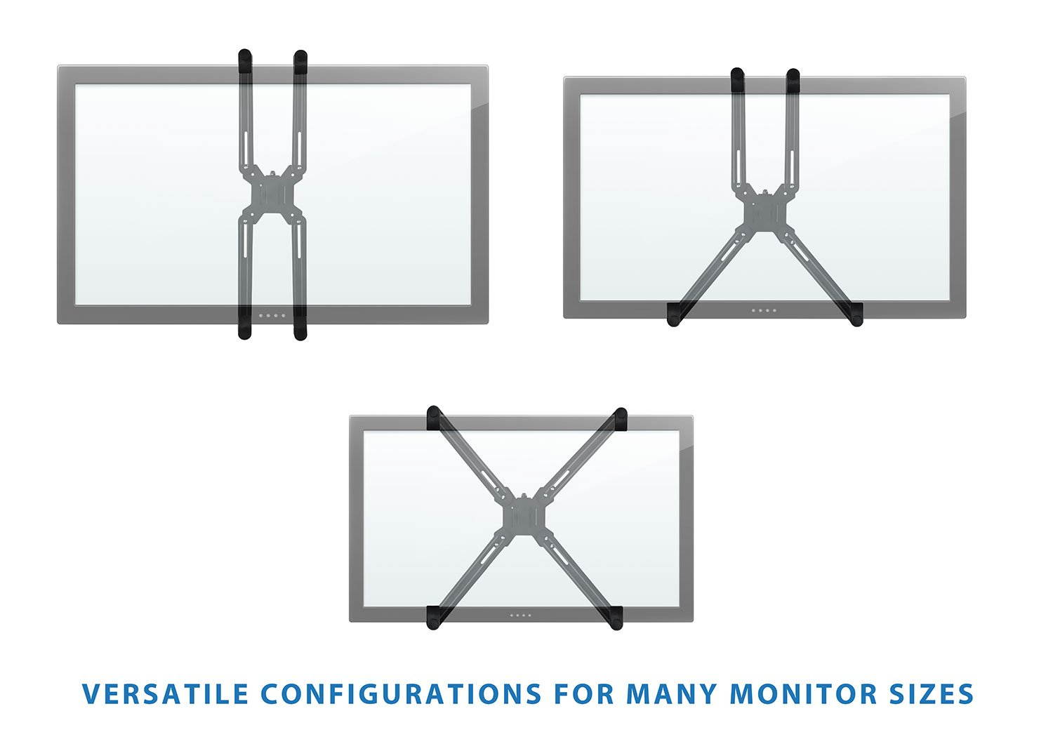 Mount It! VESA Adapter Mount for 13-30 inch | Non VESA Computer Monitors | For VESA Patterns 100x100mm