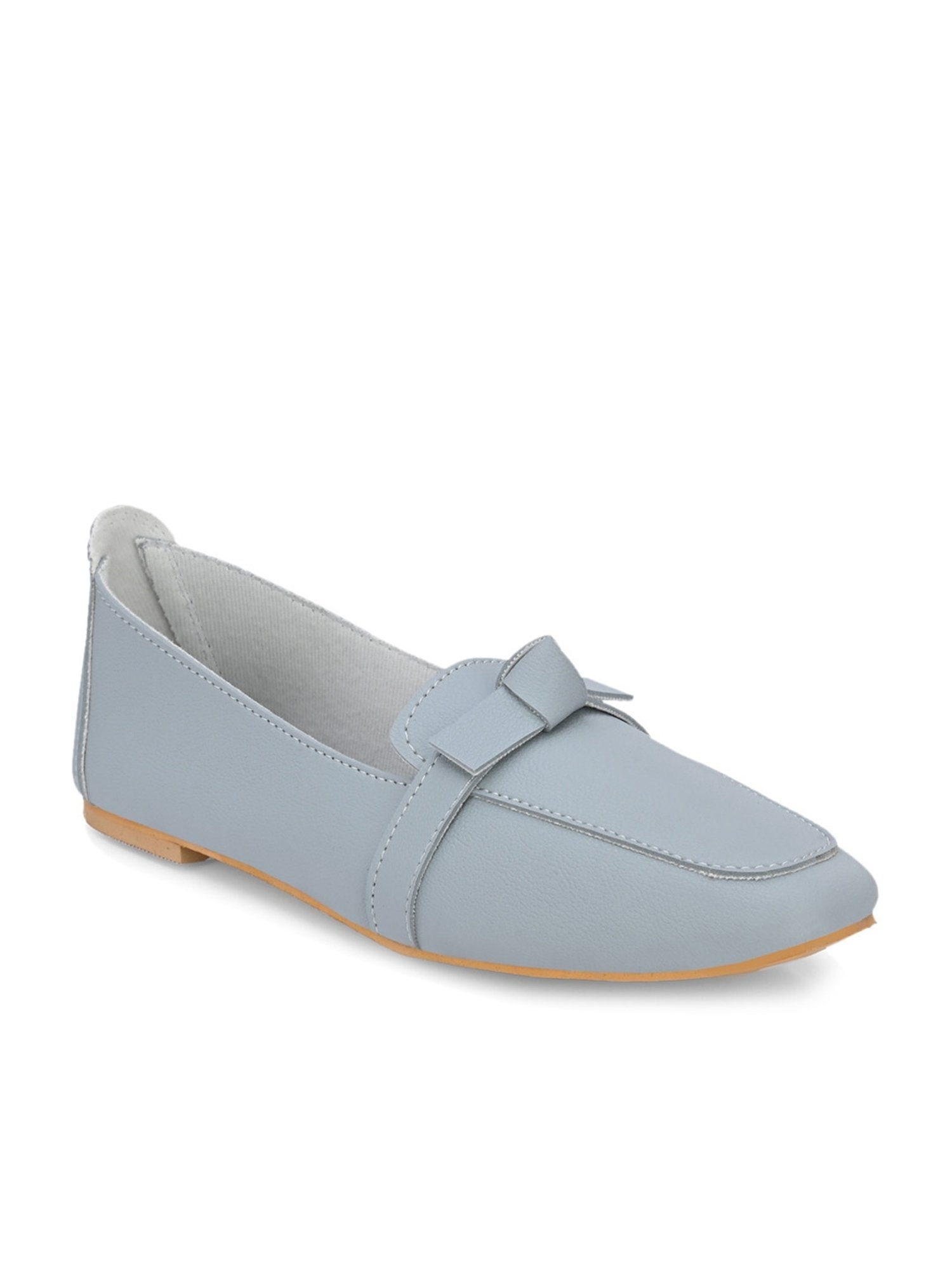 Clog London Women's Grey Casual Loafers