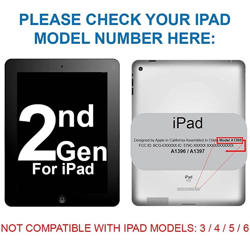 Digitizer Compatible with iPad 2 White 97 Inch Touchscreen Front Display Assembly Incl Tool kit