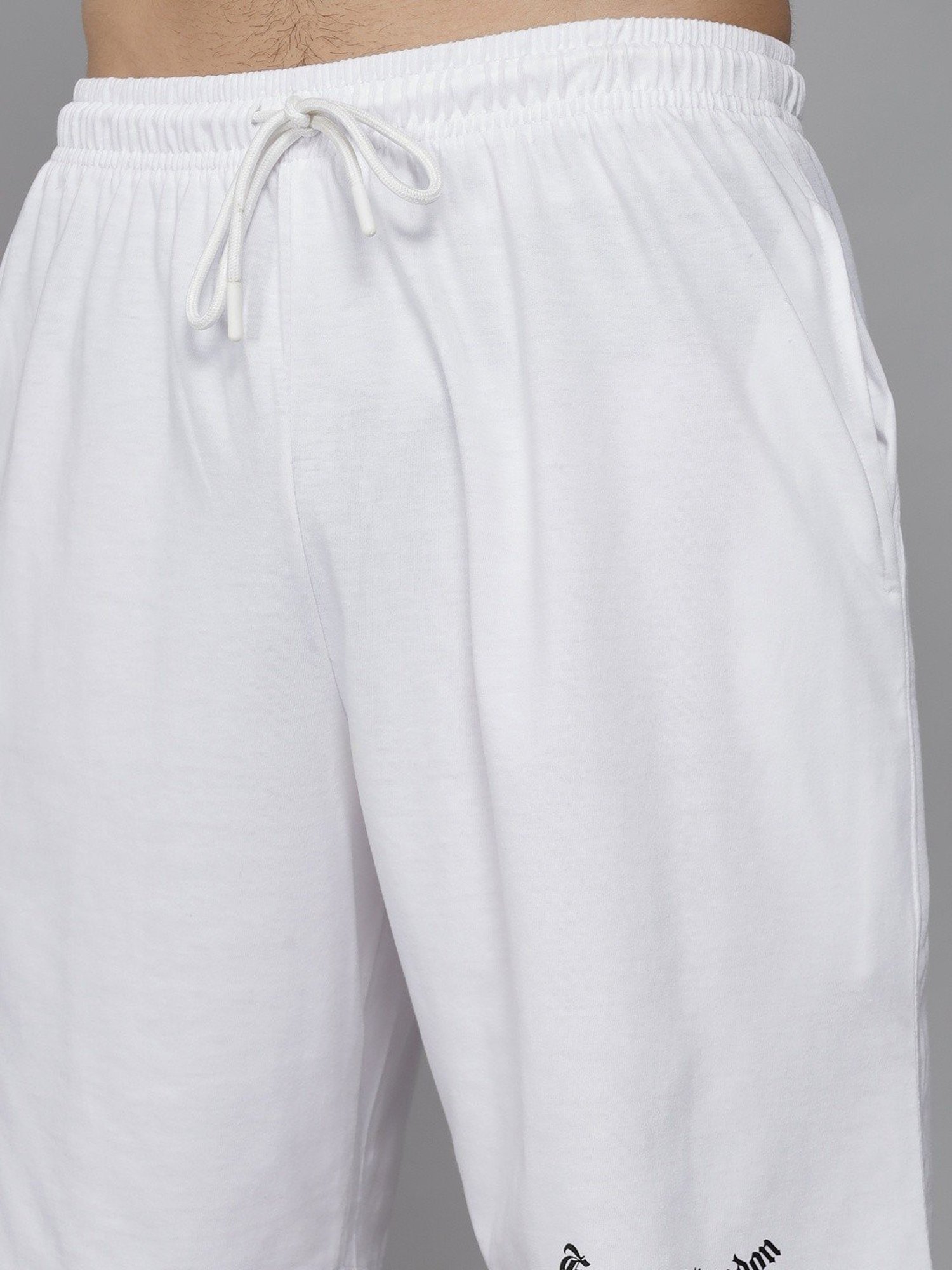 Griffel White Cotton Loose Fit Co-Ord Set