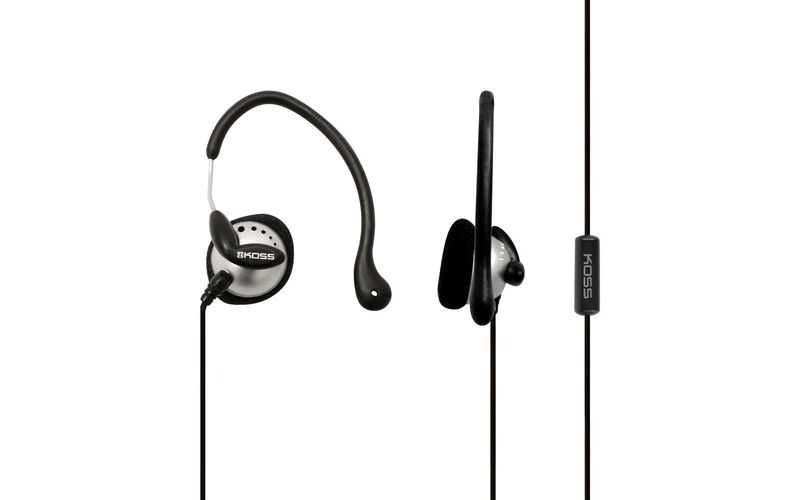 Koss KSC22i Ear Clip - Stereo - Mini-phone - Wired - 16 Ohm - 60 Hz - 20 kHz - Earbud, Over-the-ear - Binaural - In-ear - 4 ft Cable - Black