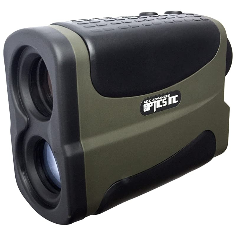 Golf Laser Hunting Range Finder with PinSeeker Binoculars, Green