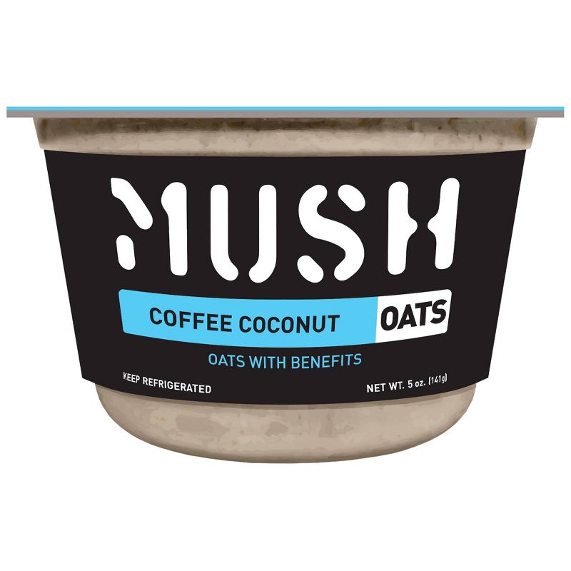 MUSH Coffee & Coconut Cream Ready-to-Eat Oats - 5oz