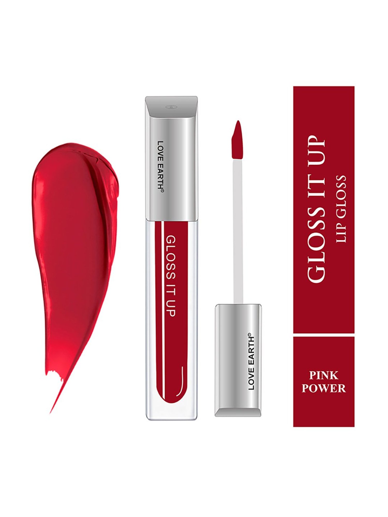 Love Earth Gloss It Up Lip Gloss Pink Power - 3 ml