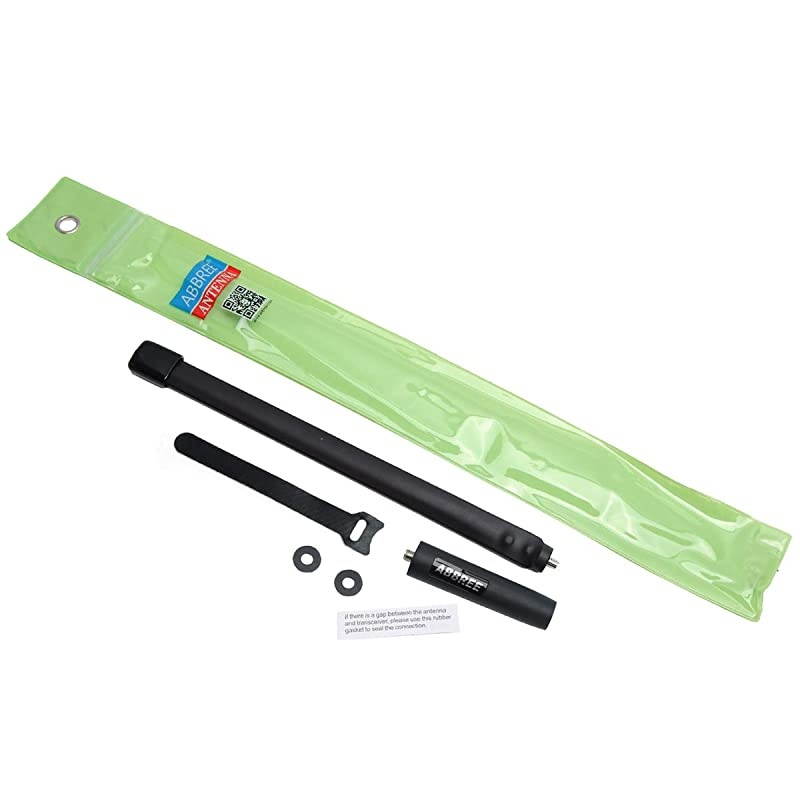 SMA-Female VHF UHF Dual Band Foldable Tactical Antenna for Baofeng UV-XR UV-9R Plus GT-3WP BF-9700 UV-5RWP Waterproof Two Way Radio