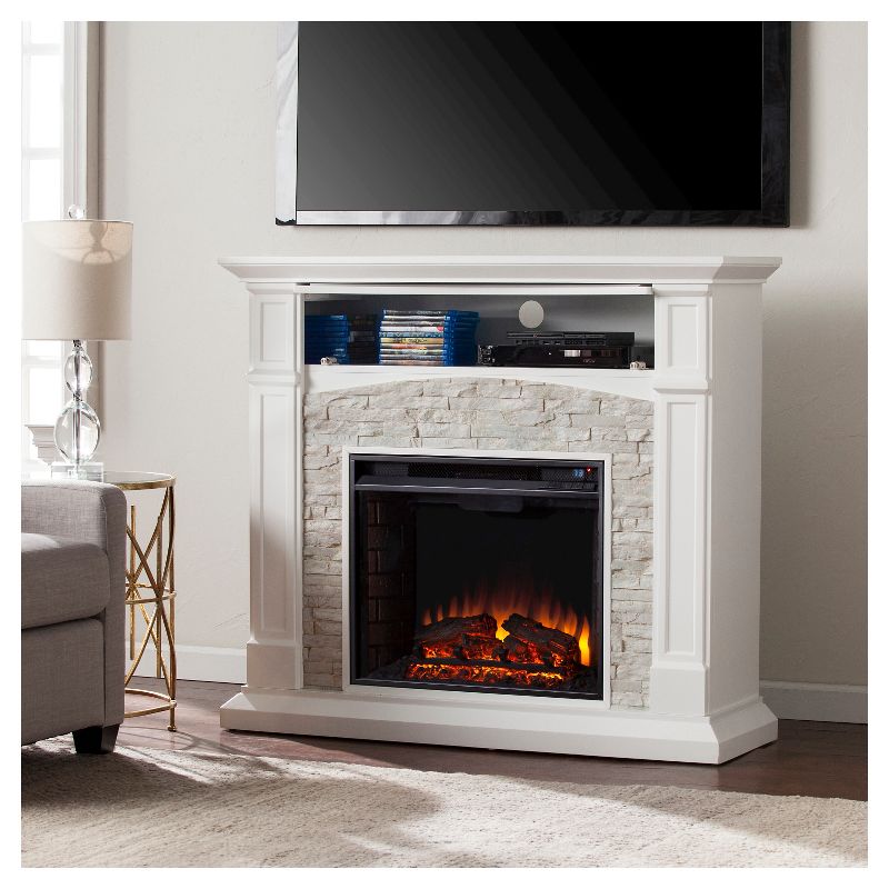 ClassicFlame 39-In LED Builders Electric Firebox with Swinging Doors - 39EB500GRS