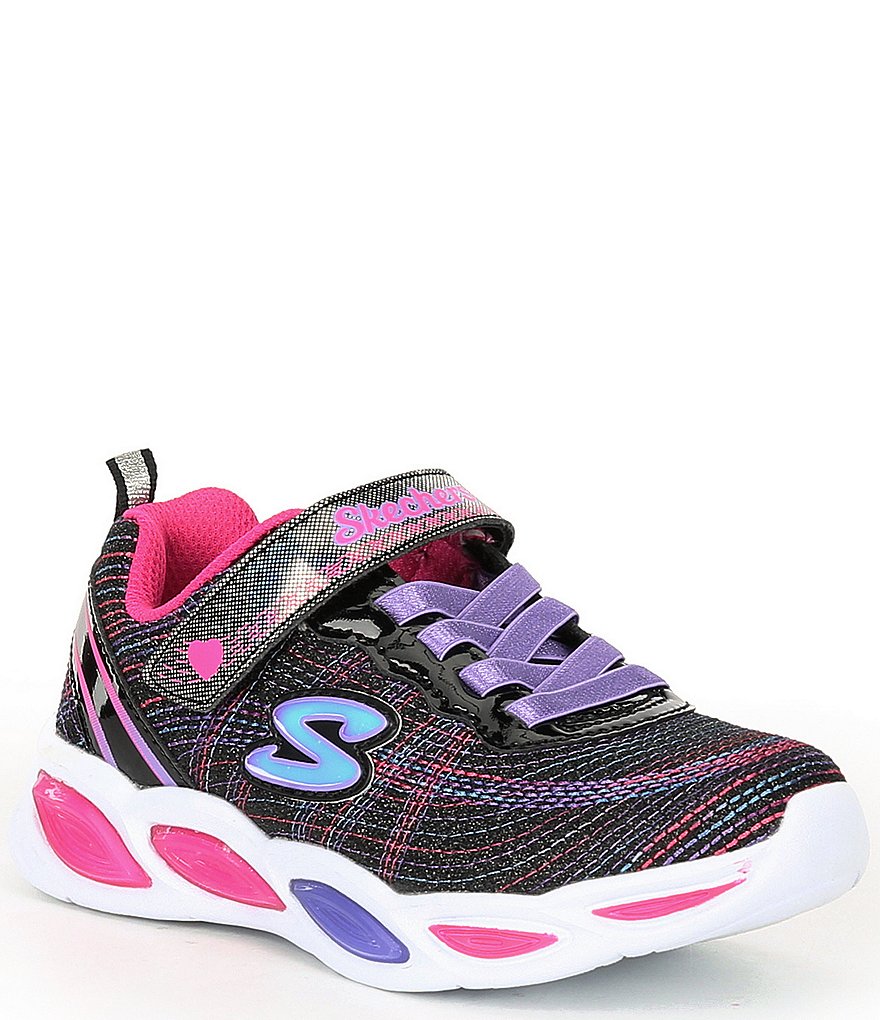 Skechers Girls' Shimmer Beams Sparkle Glow Lighted Sneakers (Youth)