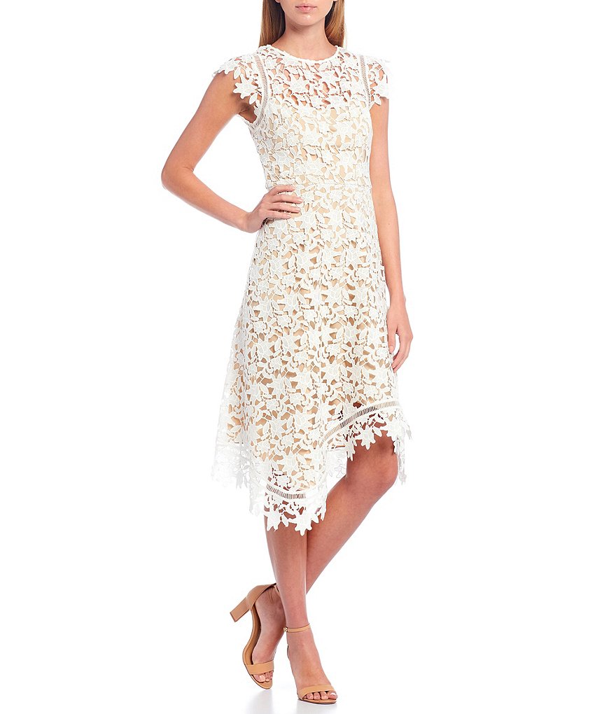 Sugarlips Animal Print Tie Sleeve Ruffle Hem Mini Dress