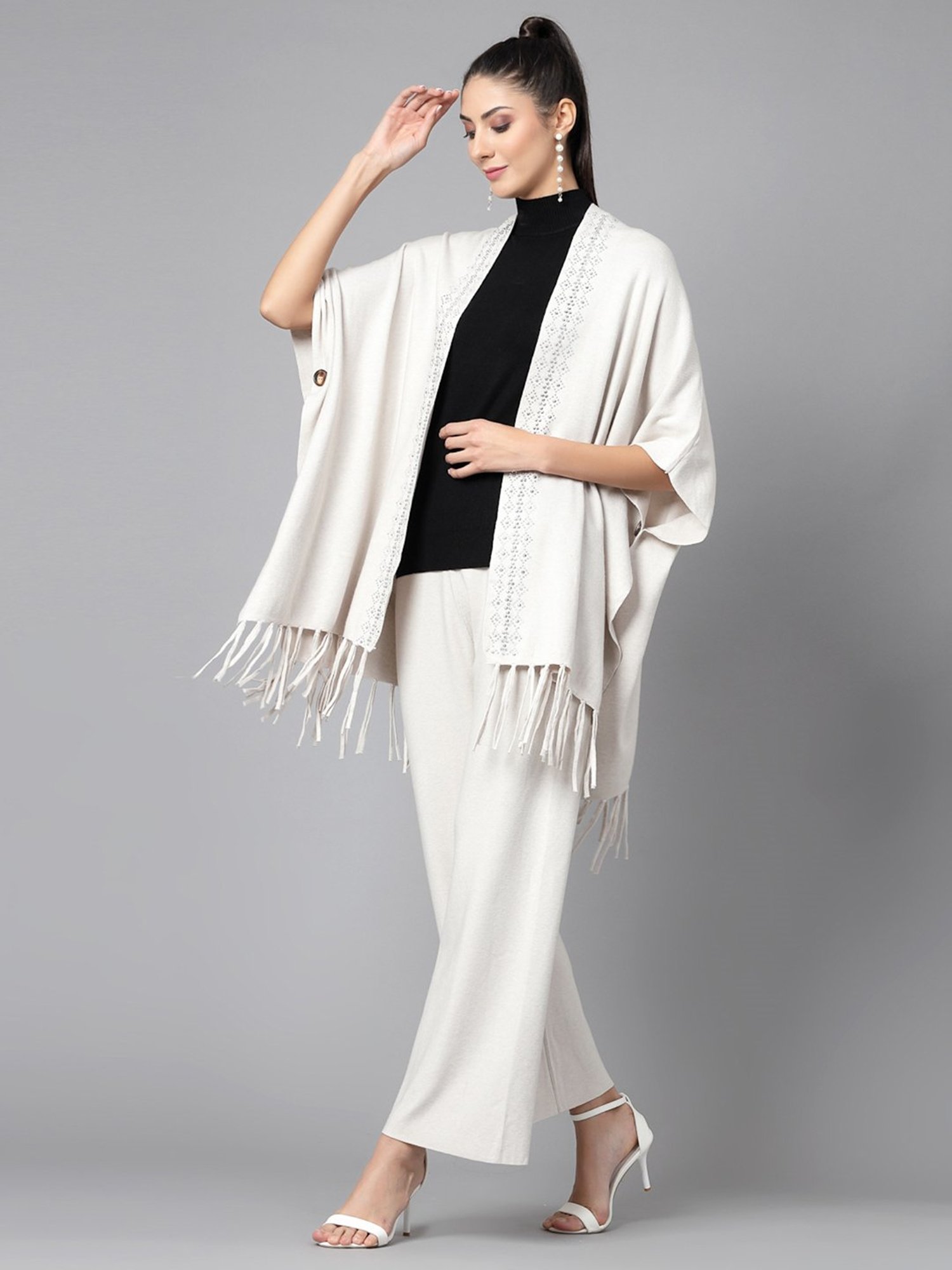 Mafadeny White Maxi Co-Ord Set