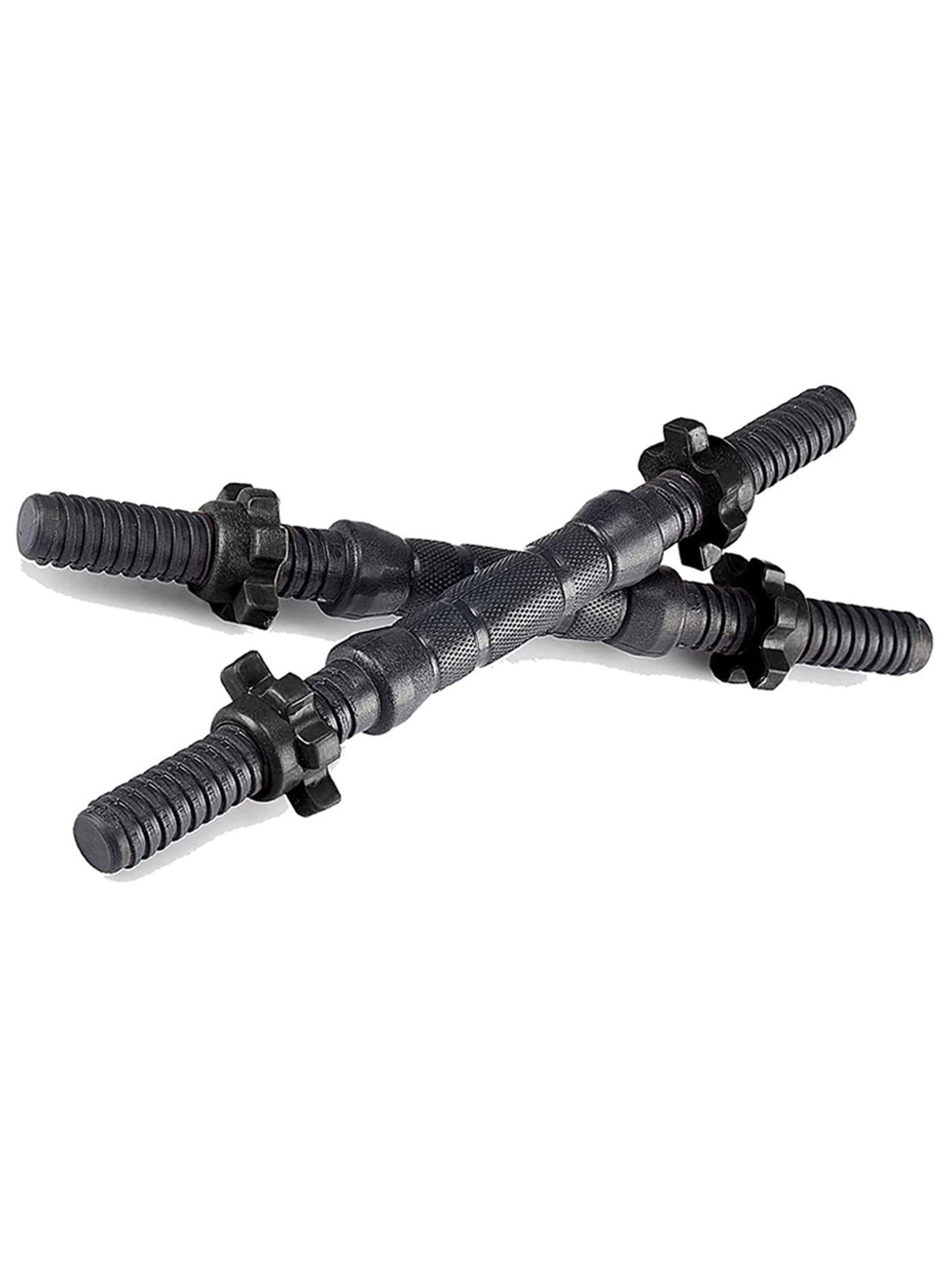 Protoner PVC 16 Kg Adjustable Dumbbell Set (Black)