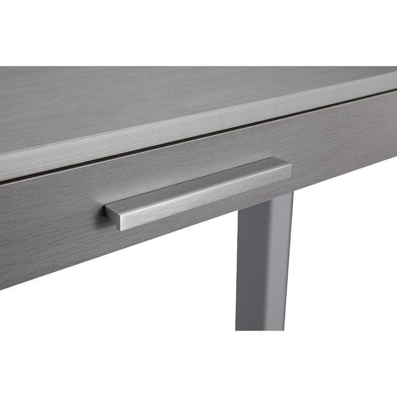 47" Adjustable Desk Gray - Home Essentials