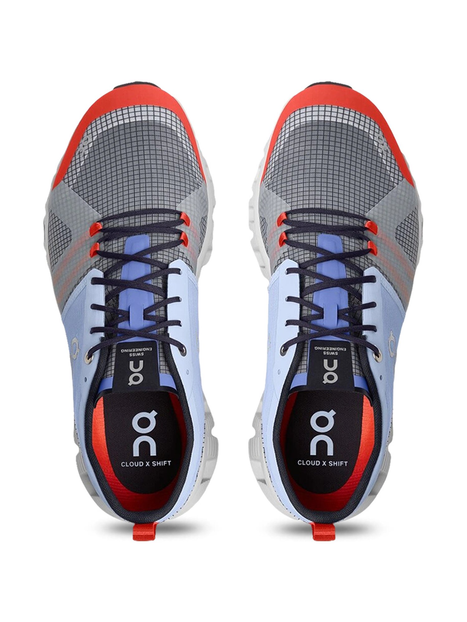 On Men's Cloud X Shift 1 Heather Grey & Glacier Running Shoes