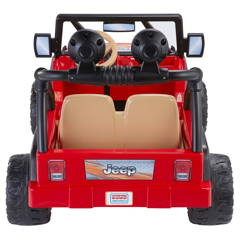 Power Wheels 12V Jeep Wrangler Powered Ride-On - Red