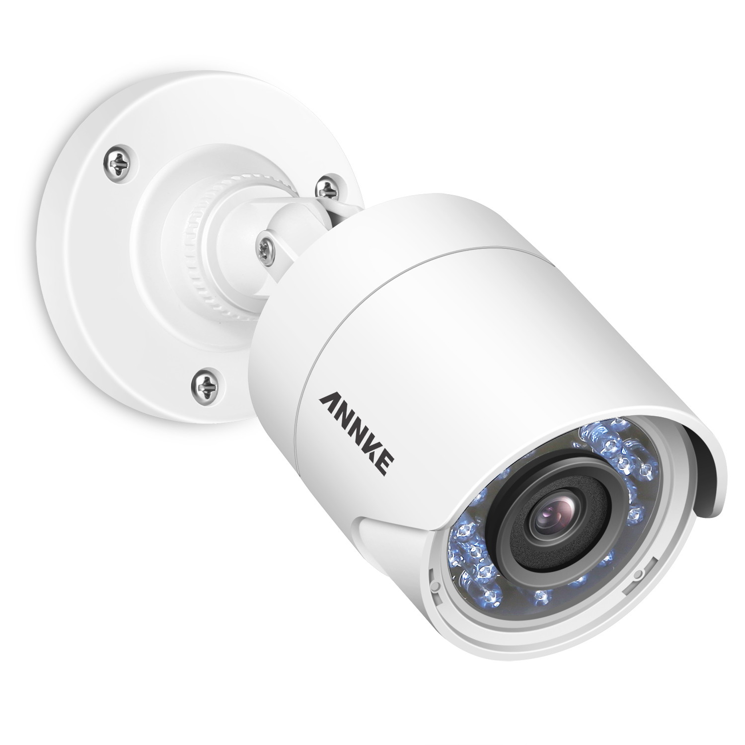 ANNKE 4 Channel Security Camera Outdoor system 3MP 1920x1536p 5-in-1 DVR Video Recorder with 1TB HDD and (4) 1080P Weatherproof Indoor&Outdoor Cameras