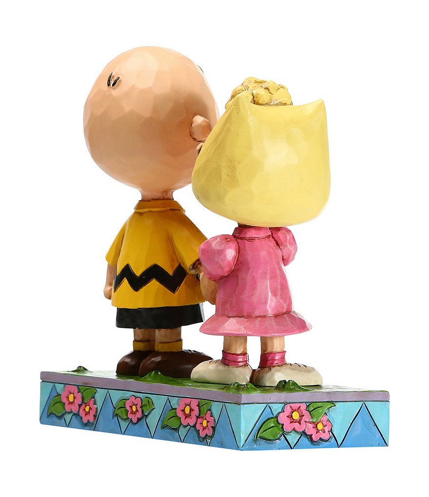 Peanuts by Jim Shore Charlie Brown and Sally I Love My Big Brother Figurine