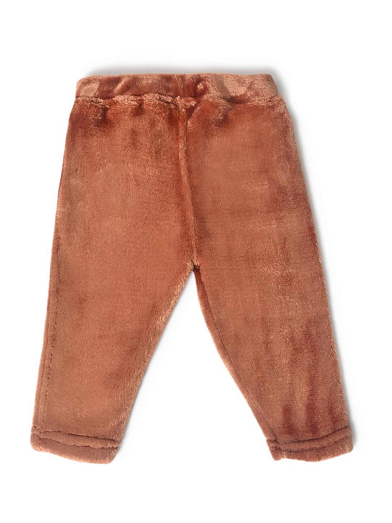 MiArcus Kids Blue & Brown Printed Full Sleeves Sweatshirt Set