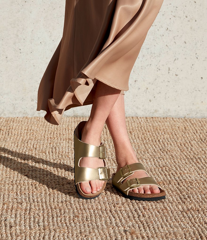 Birkenstock Women's Arizona Double Banded Buckle Slip-On Sandals