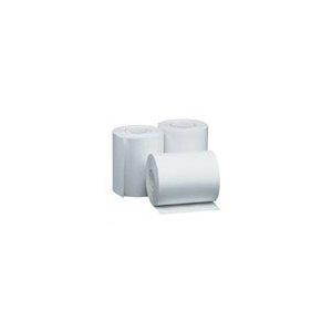 1-Ply White Bond Paper Rolls  1.75 in. (44mm) x 150 ft., 100 Per case w. Free Delivery- For Max Business POS Register Printer Models - 3012, R2702.