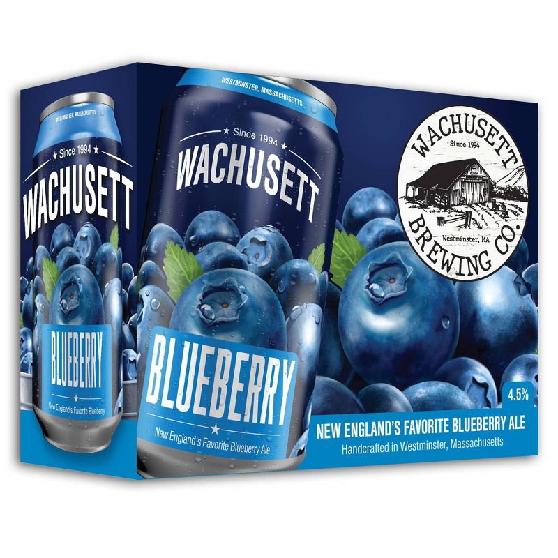 Wachusett Blueberry Ale Beer - 12pk/12 fl oz Cans
