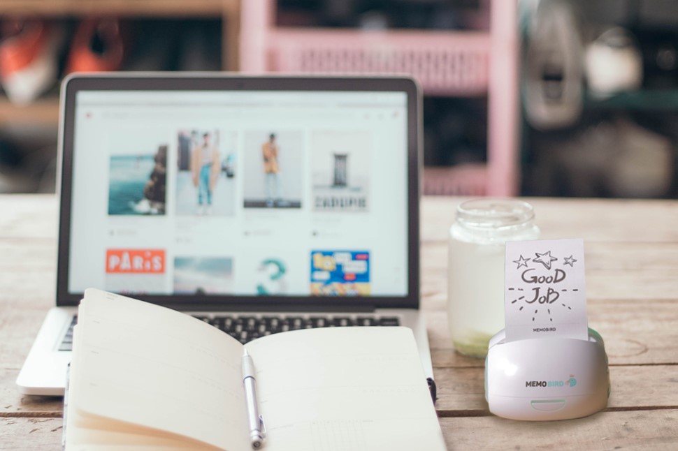 Memobird Official Thermal Paper | BPA Free - Sheet Size 2-1/4" By 70' | Long Lasting Paper for No Ink Printer | White Sticker Note 3 Pack Thermal Paper Rolls