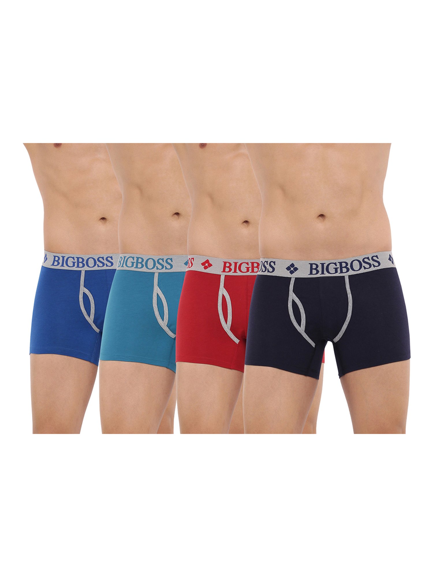Dollar Bigboss Assorted Trunks - Pack of 4