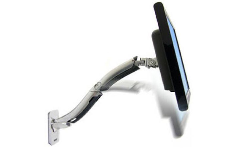 Ergotron MX Wall Mount LCD Arm - 30 lb - Aluminum