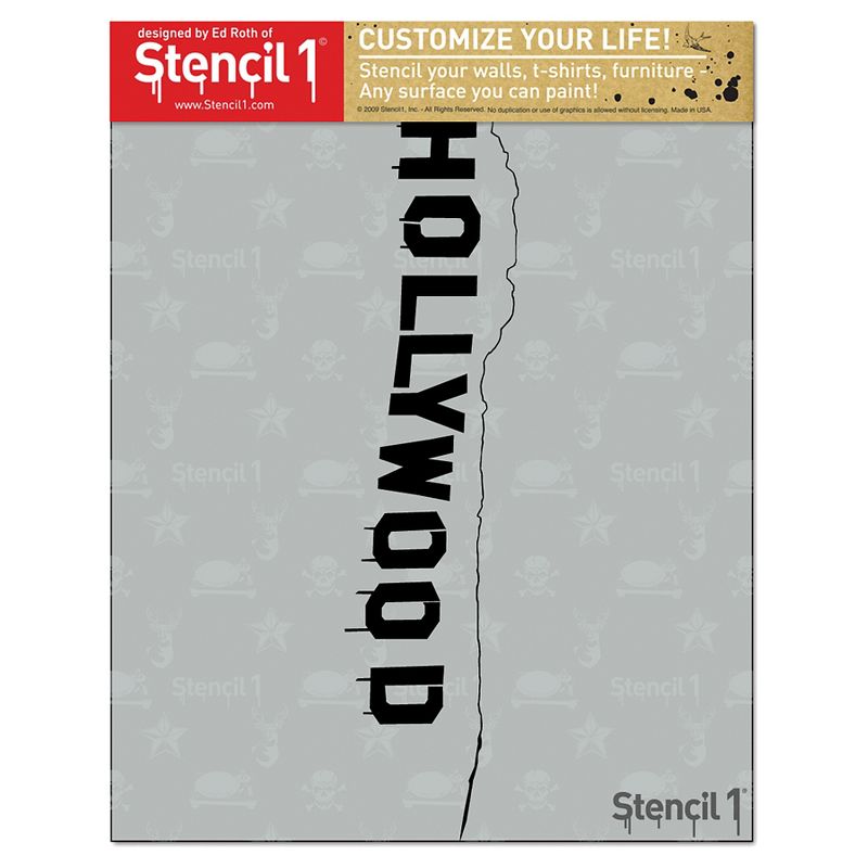 Stencil1 Birds in Branches - Stencil 8.5" x 11"