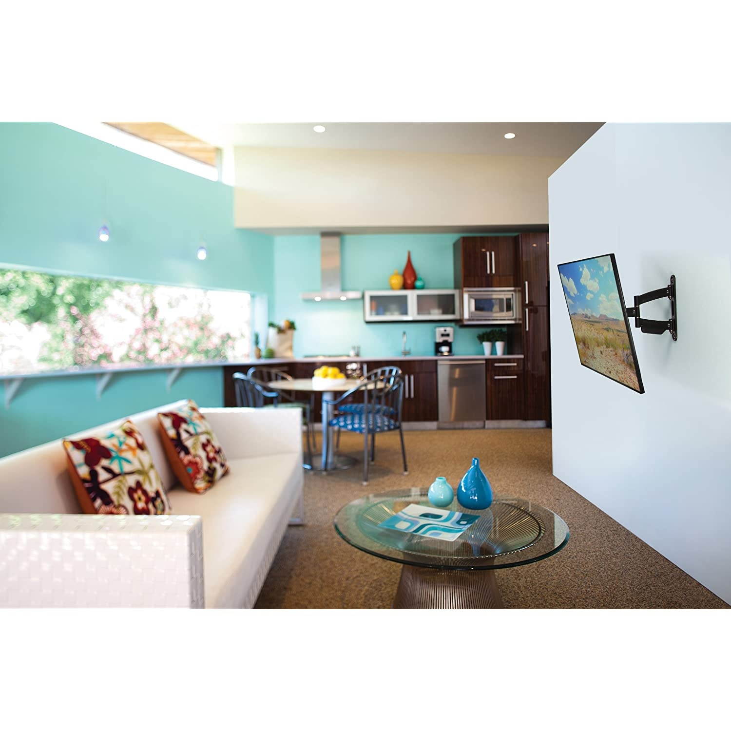 OmniMount OC80FM Full Motion TV Mount for 37-Inch to 63-Inch TVs,Black