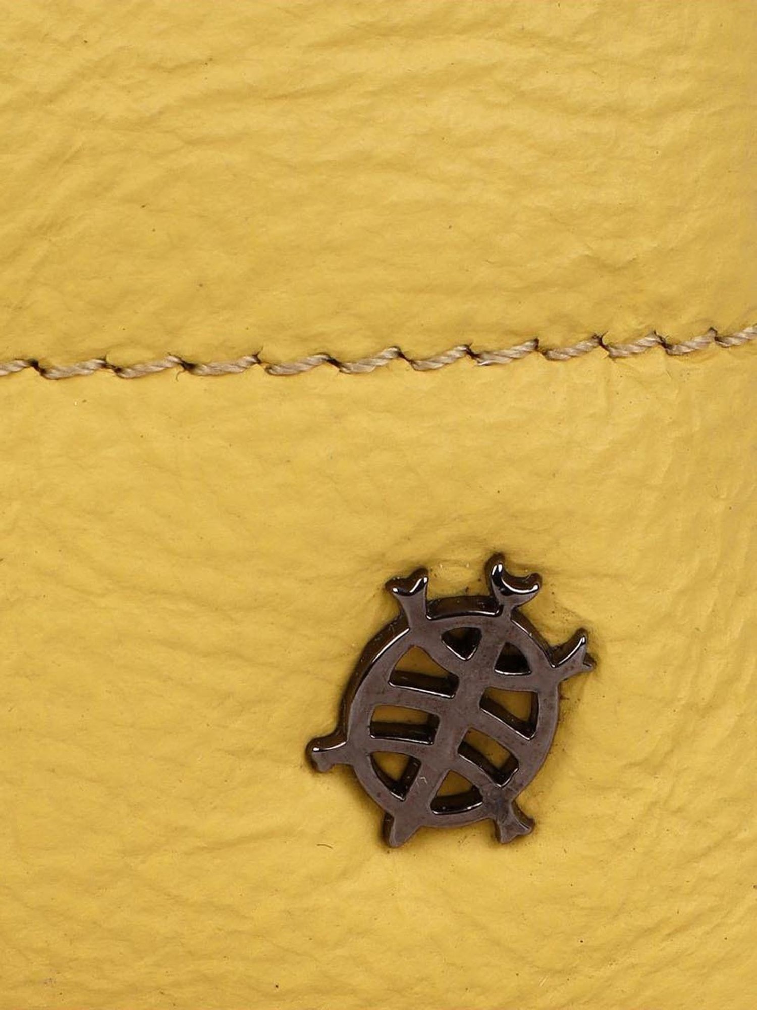 Tortoise Multicolor Leather Medium Toiletry Pouch