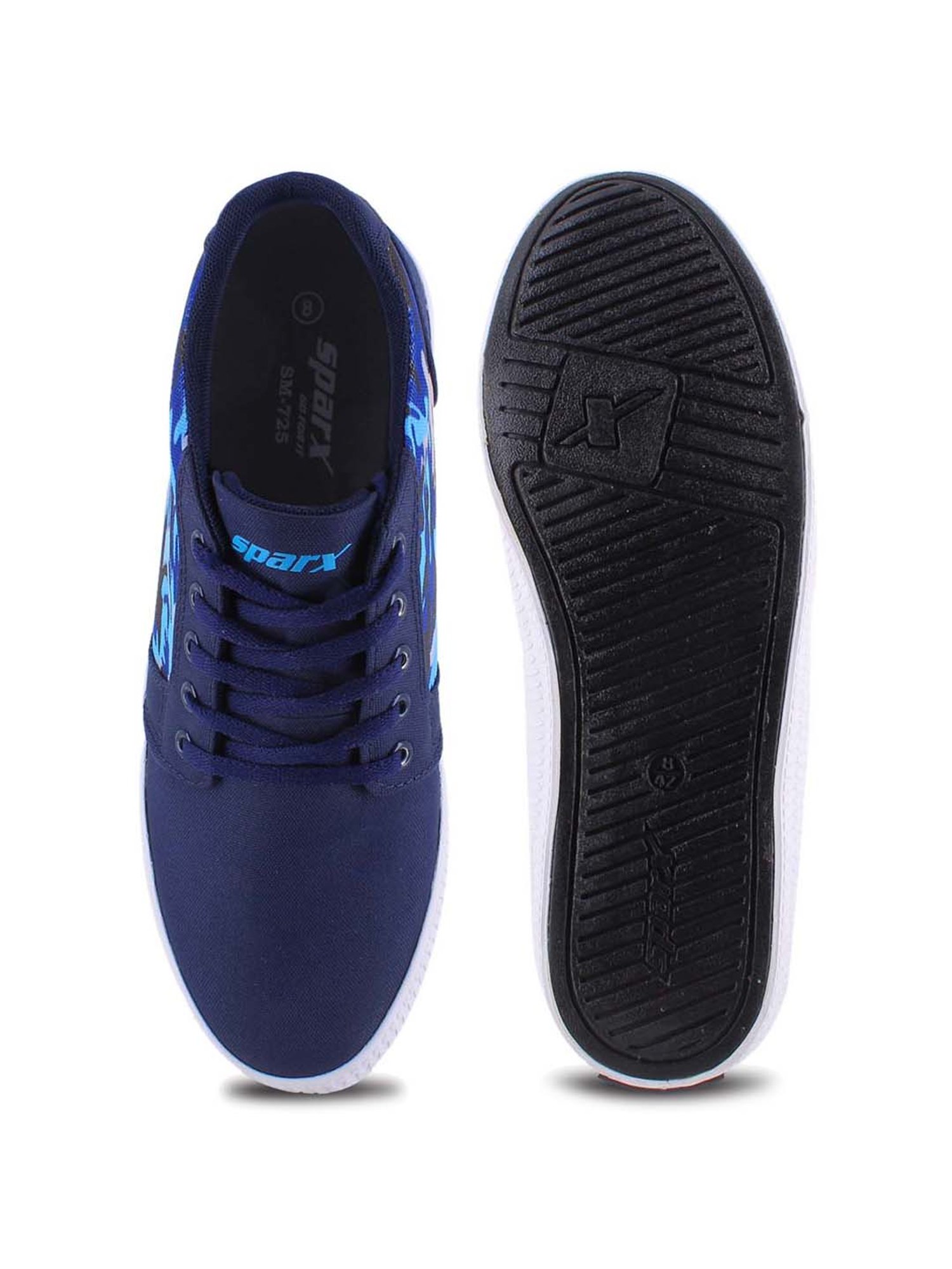 Sparx Men's Navy Casual Sneakers