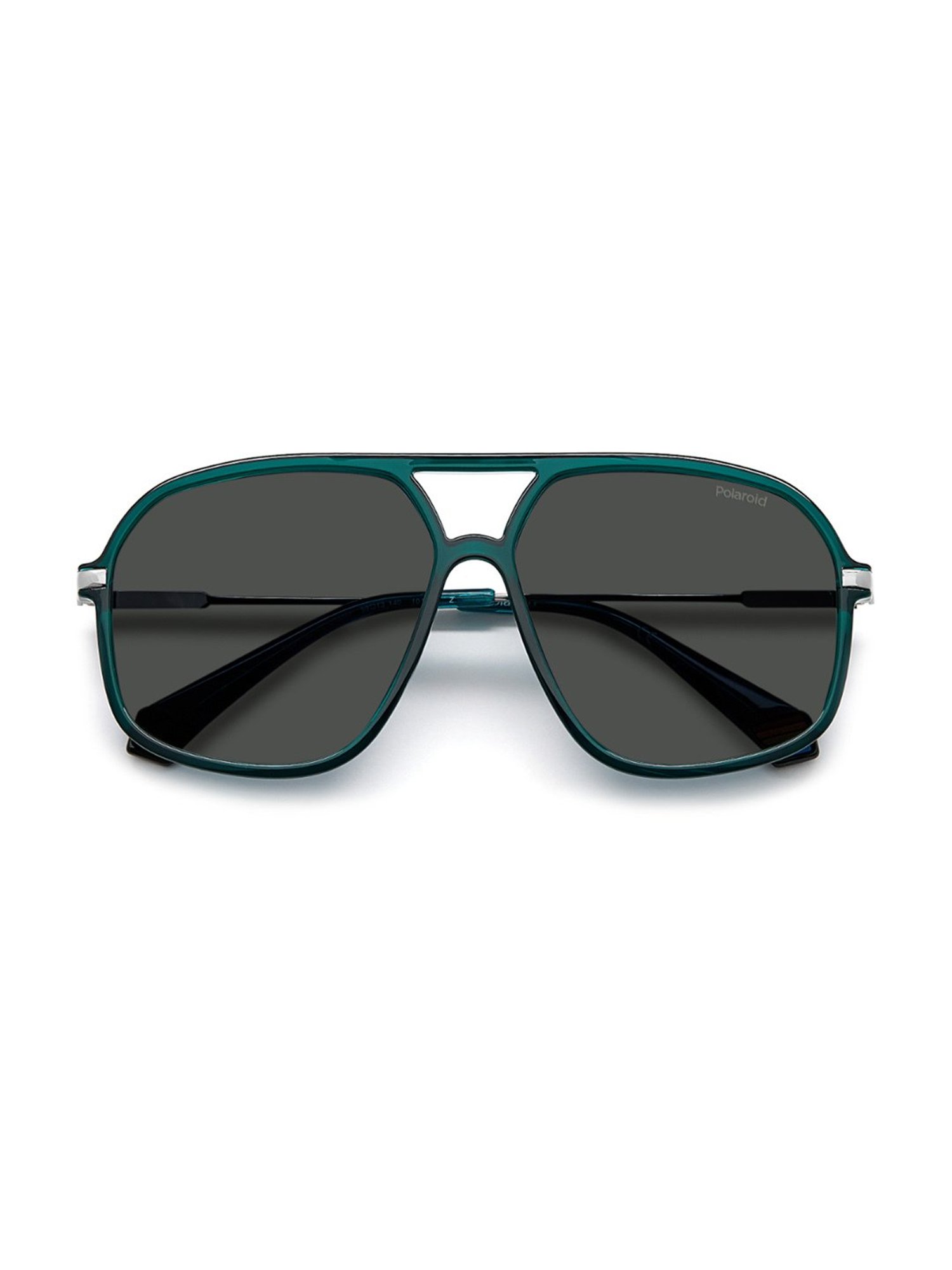 Polaroid Grey Aviator Unisex Sunglasses