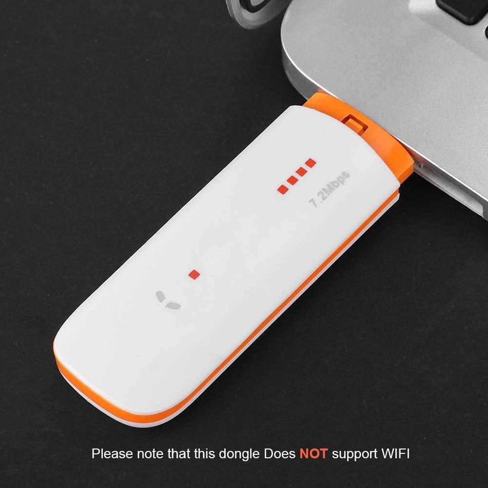 Mini USB 3G Dongle Modem 3G Network Card USB Dongle Support UMTS:B1 Band Does NOT Support WiFi White