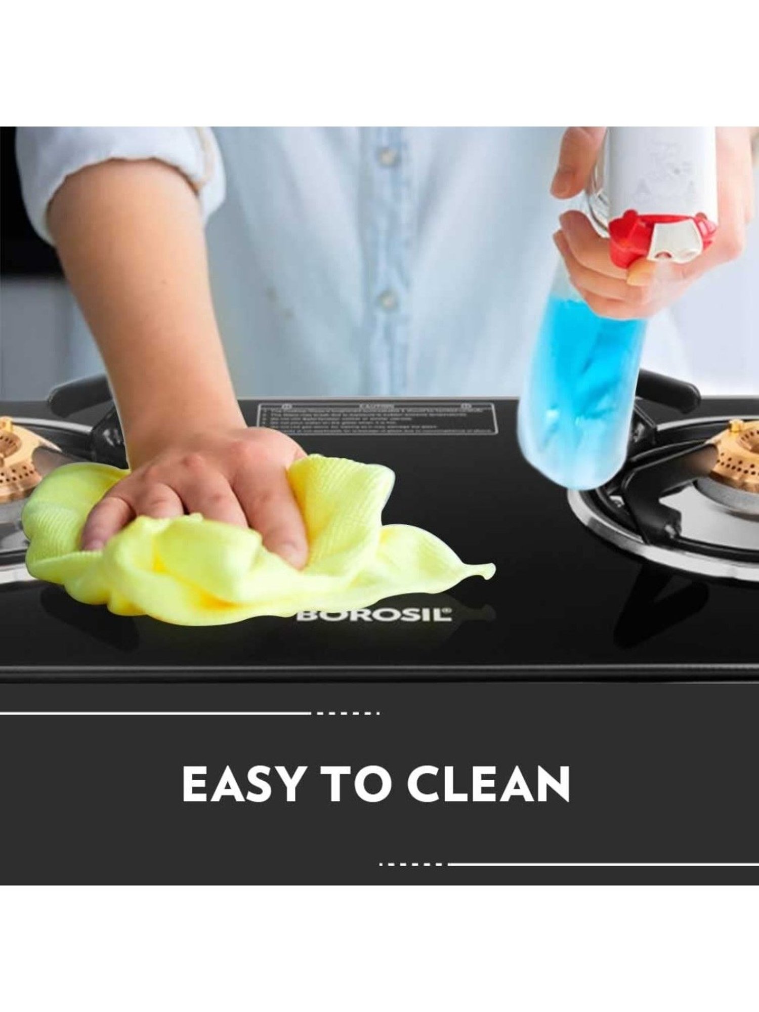 Range Kleen 4pc Porcelain Drip Pan Set Black