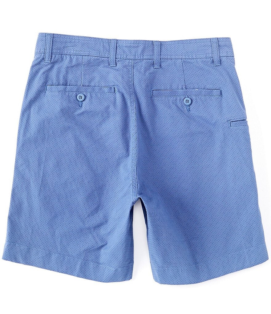 Caribbean Big and Tall 9#double; and 11#double; Inseam Knit Jacquard Shorts