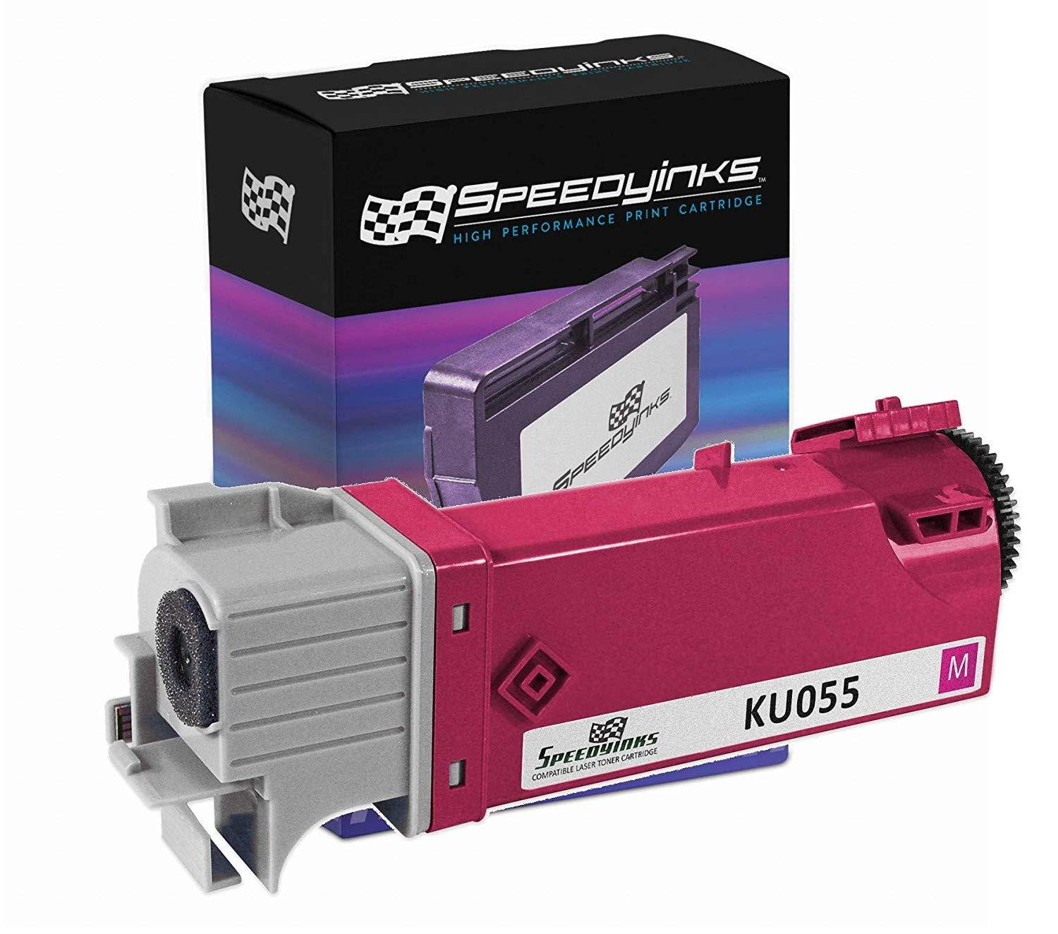 Speedy Inks Compatible Toner Cartridge Replacement for Dell KU055|310-9064 High Yield (Magenta)