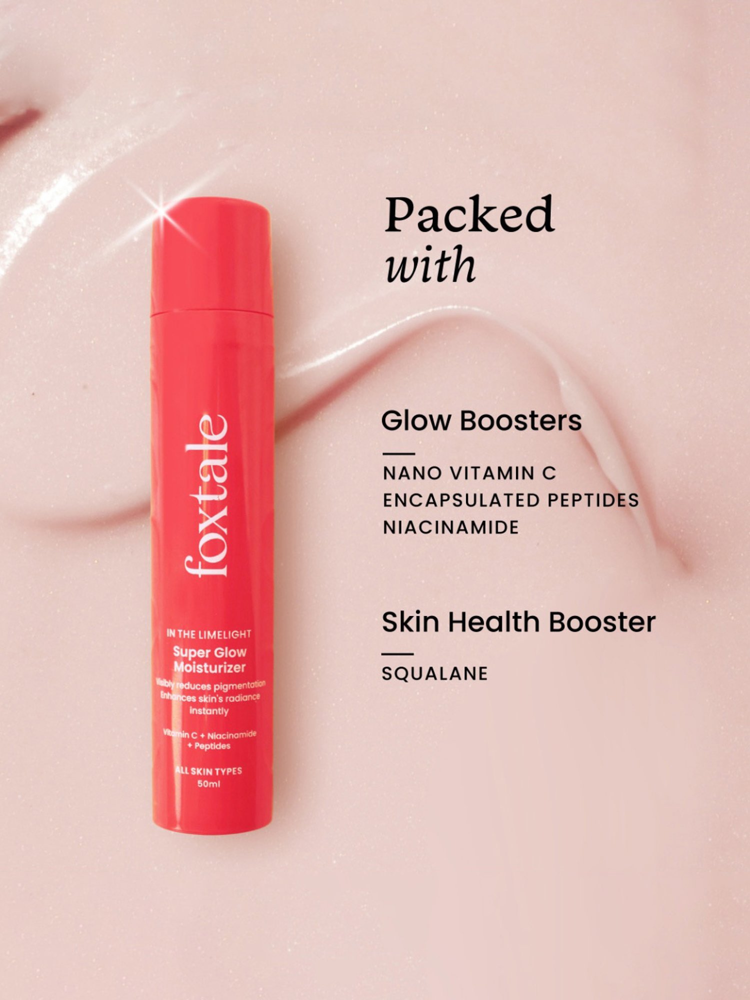 Foxtale In The Limelight Super Glow Moisturizer - 50 ml