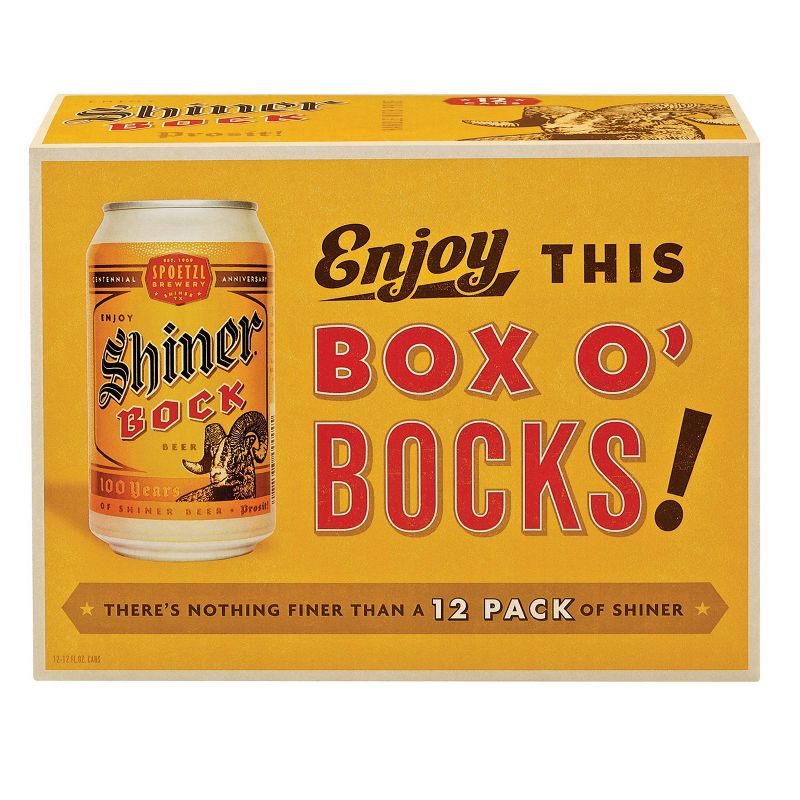 Shiner Bock Beer - 12pk/12 fl oz Cans
