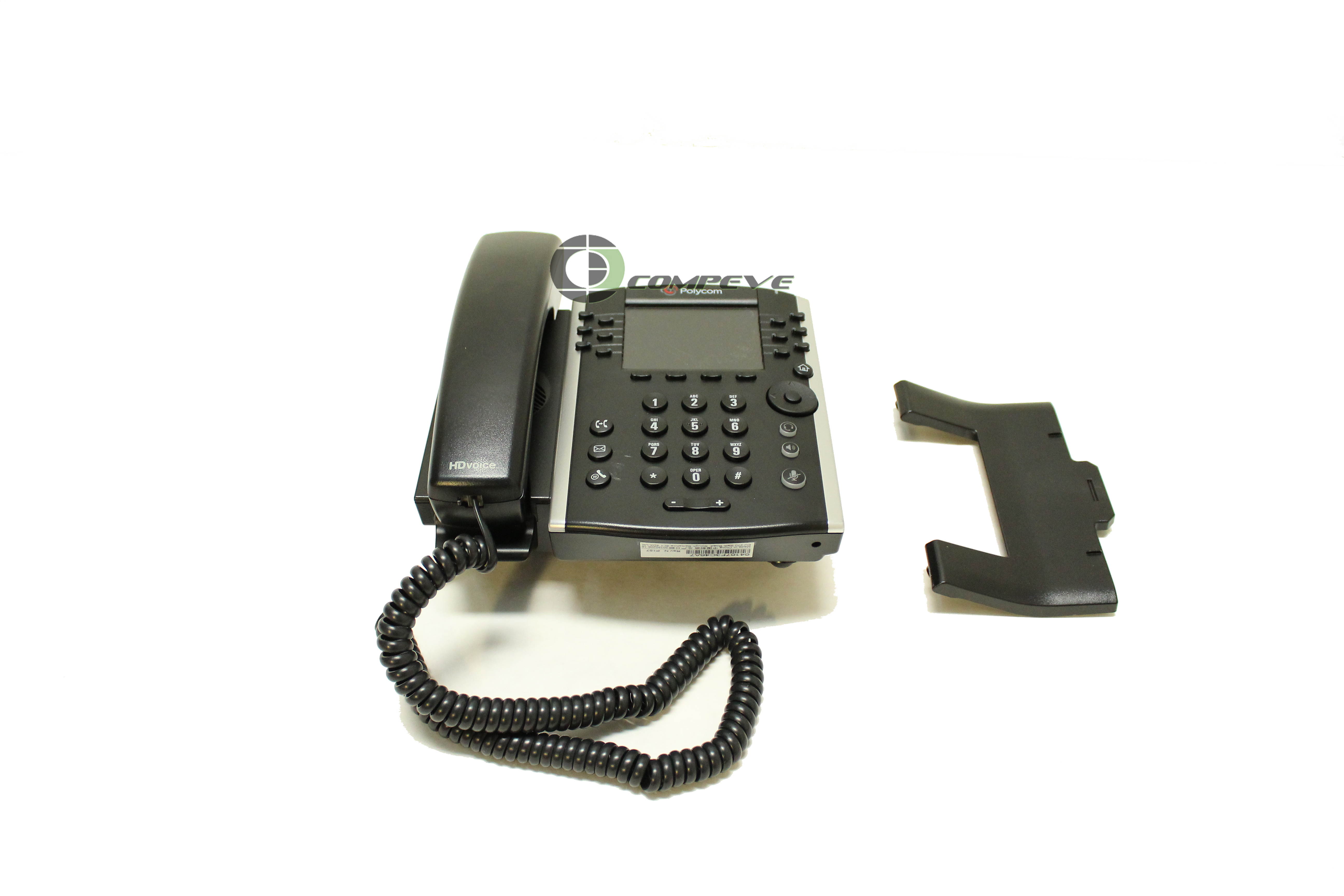 Polycom Poly VVX 401 VoIP phone 2201-48400-001 48V DC 0.52A Skype