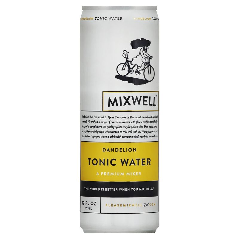 Mixwell Dandelion Tonic Water - 12 fl oz Can