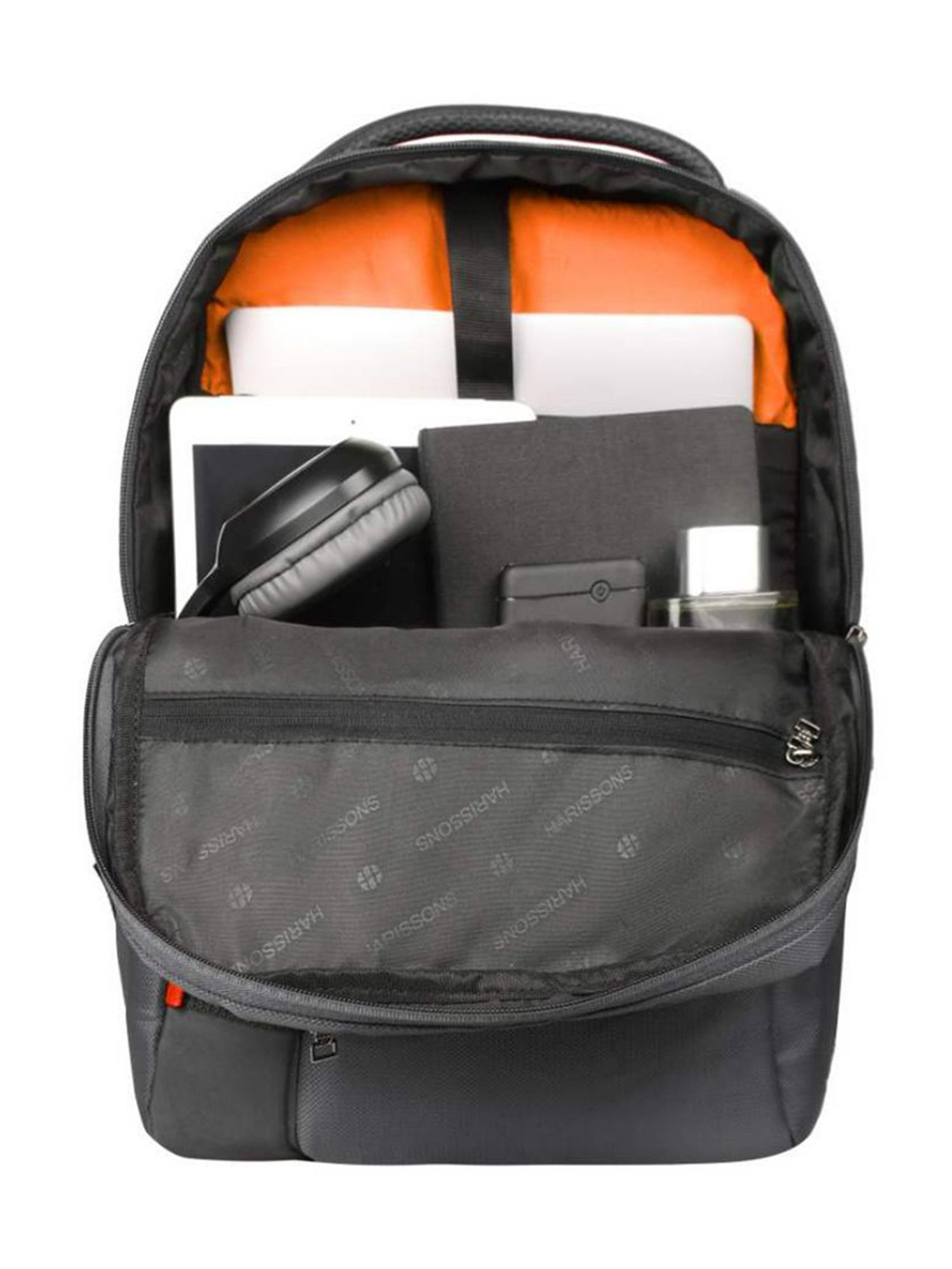Harissons Hilux Grey Medium Laptop Backpack - 23 Ltrs