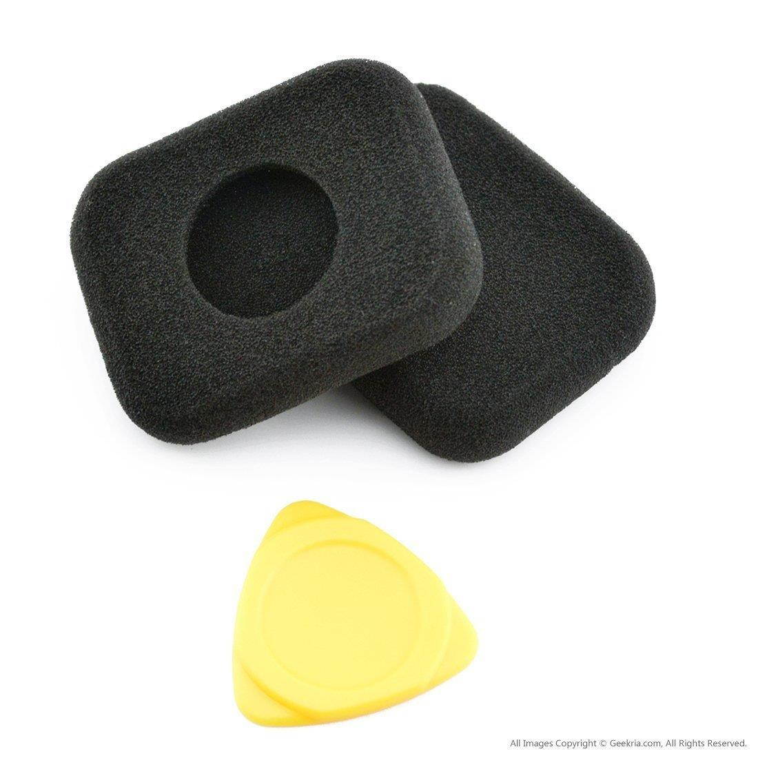 Geekria Earpad for Bang Olufsen B and O FORM 2 Headphone Velvet Ear Pad / Ear Cushion / Ear Cups / Ear Cover / Earpads Repair Parts
