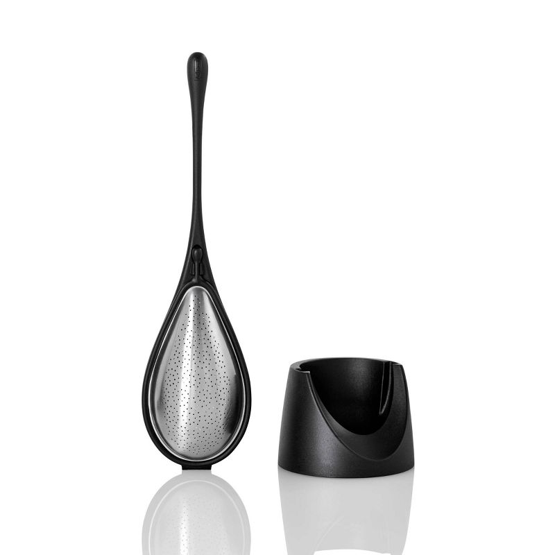 Bonjour Round Glass Teapot with Flavor Lock Infuser (34 oz)