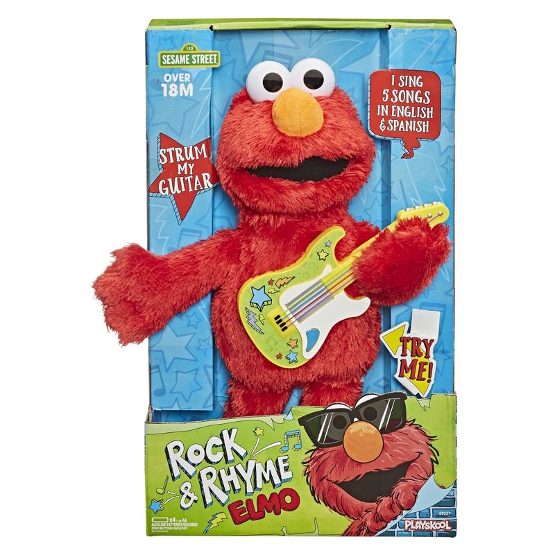 Sesame Street Rock & Rhyme Elmo Figure