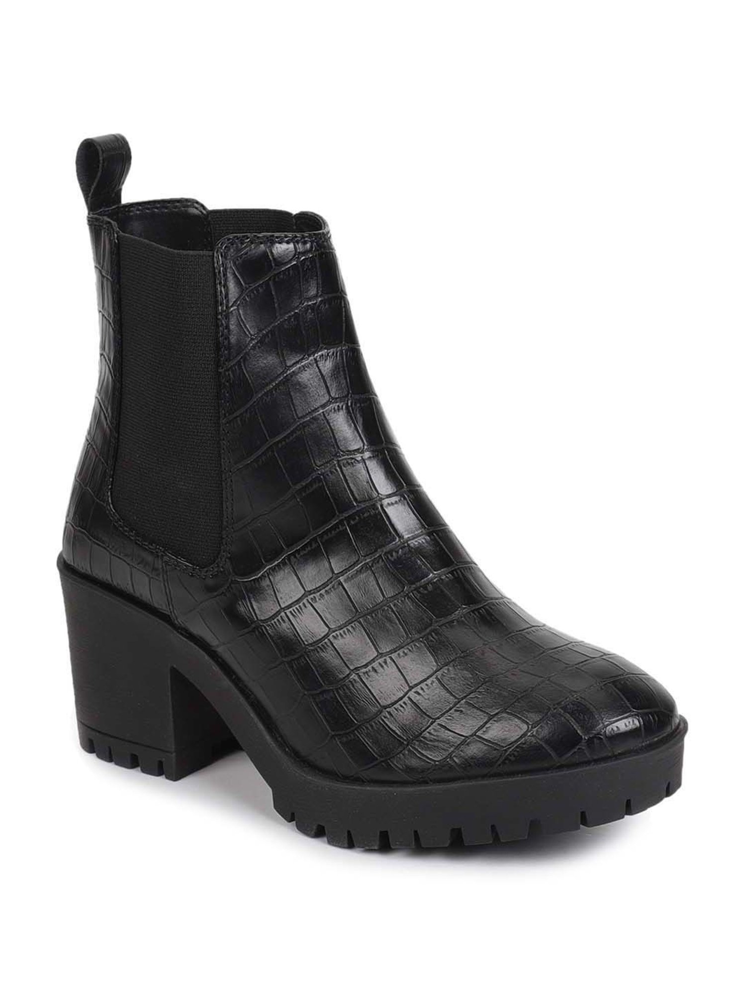 Truffle Collection Women's Jet Black Chelsea Boots