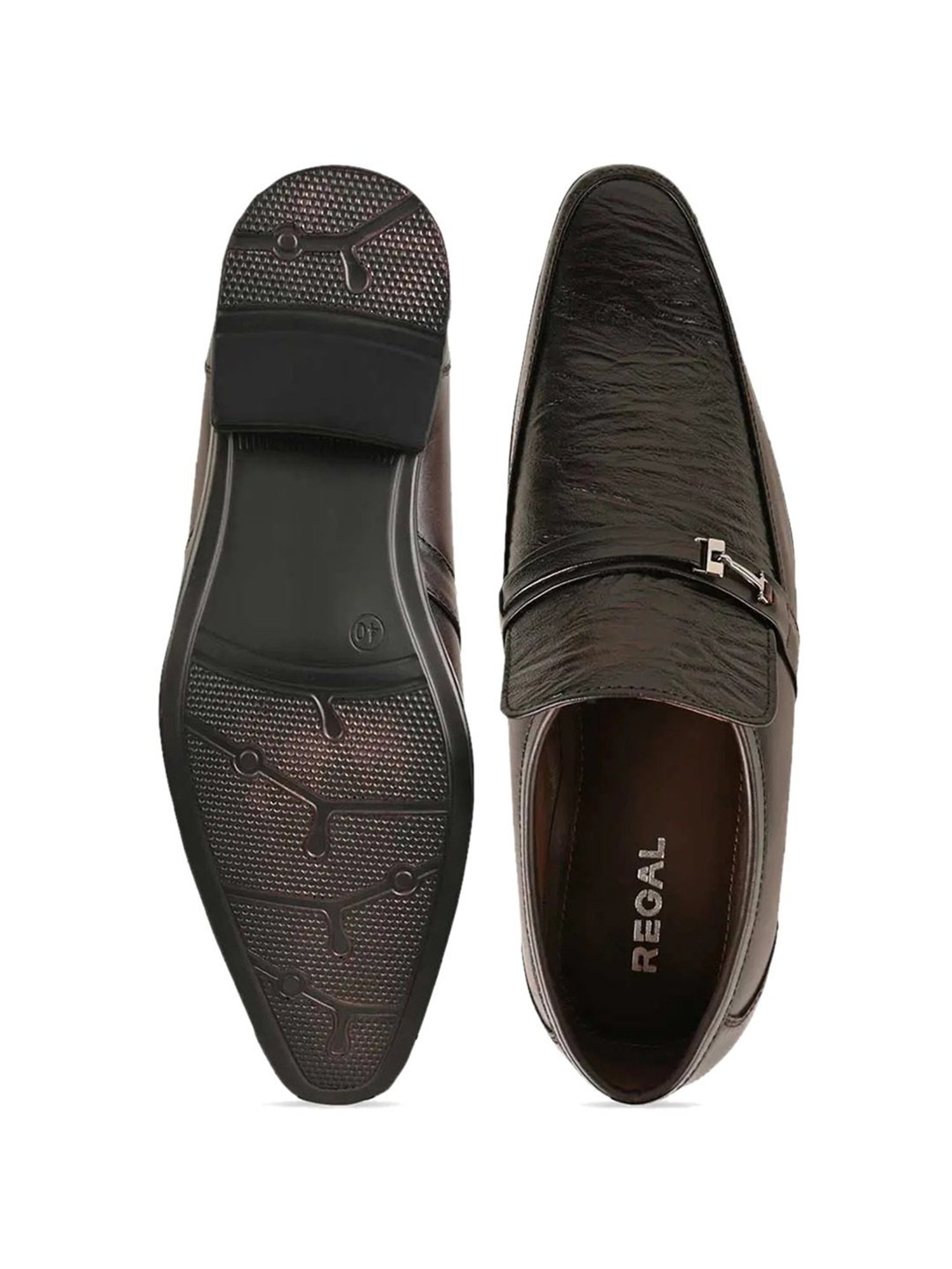 Regal Men's Maroon Formal Loafers