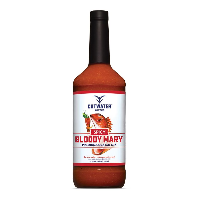 Cutwater Spicy Bloody Mary Cocktail Mix - 32 fl oz Bottle