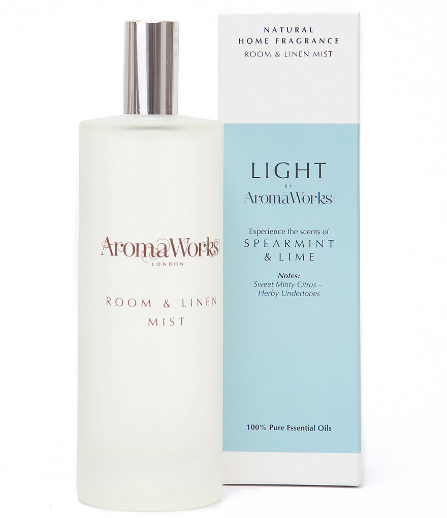 AromaWorks London Light Range Spearmint & Lime Room Mist