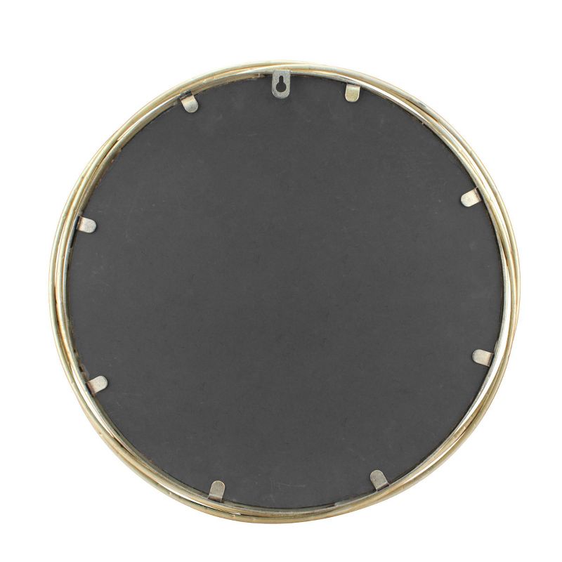 Banded Layer Decorative Wall Mirror Gold - Stonebriar Collection